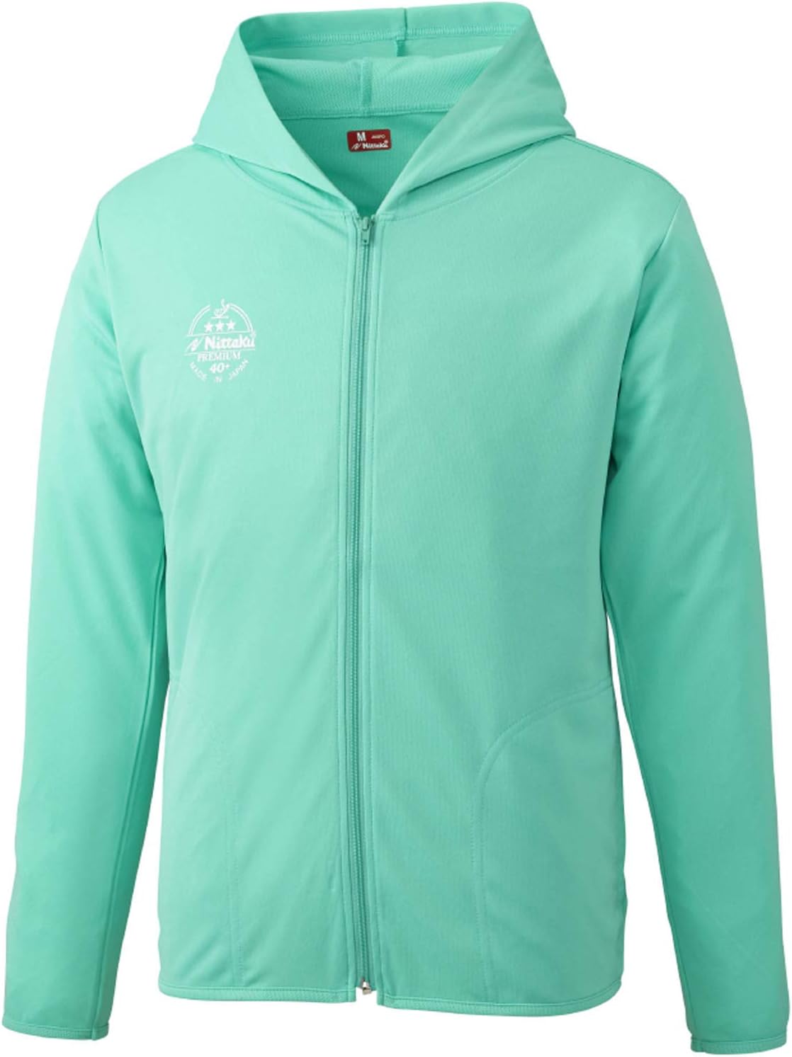 

Худи Nittaku для настольного тенниса, унисекс, из быстросохнущей ткани, модель Salatto NW2845, мятно-зеленый