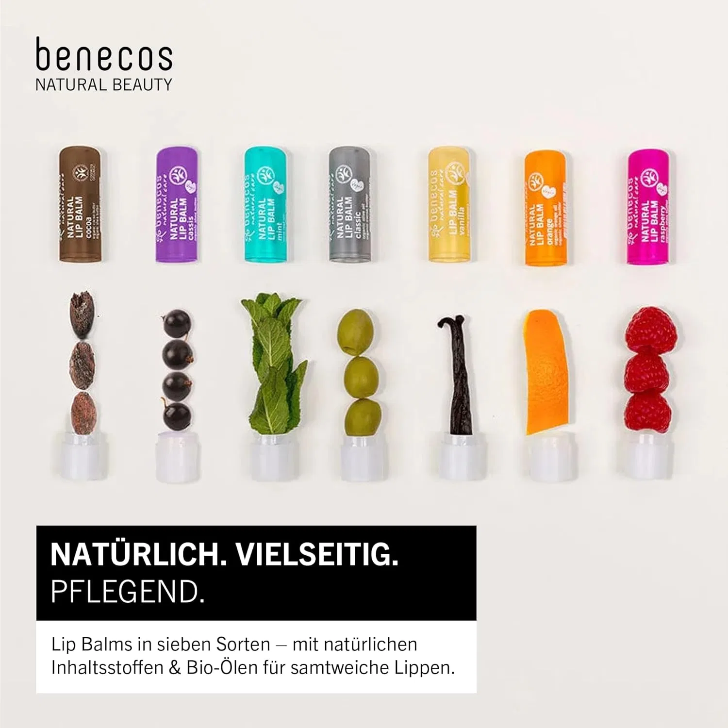 Натуральный бальзам для губ с апельсином от Benecos Benecos, Orange — фото 4