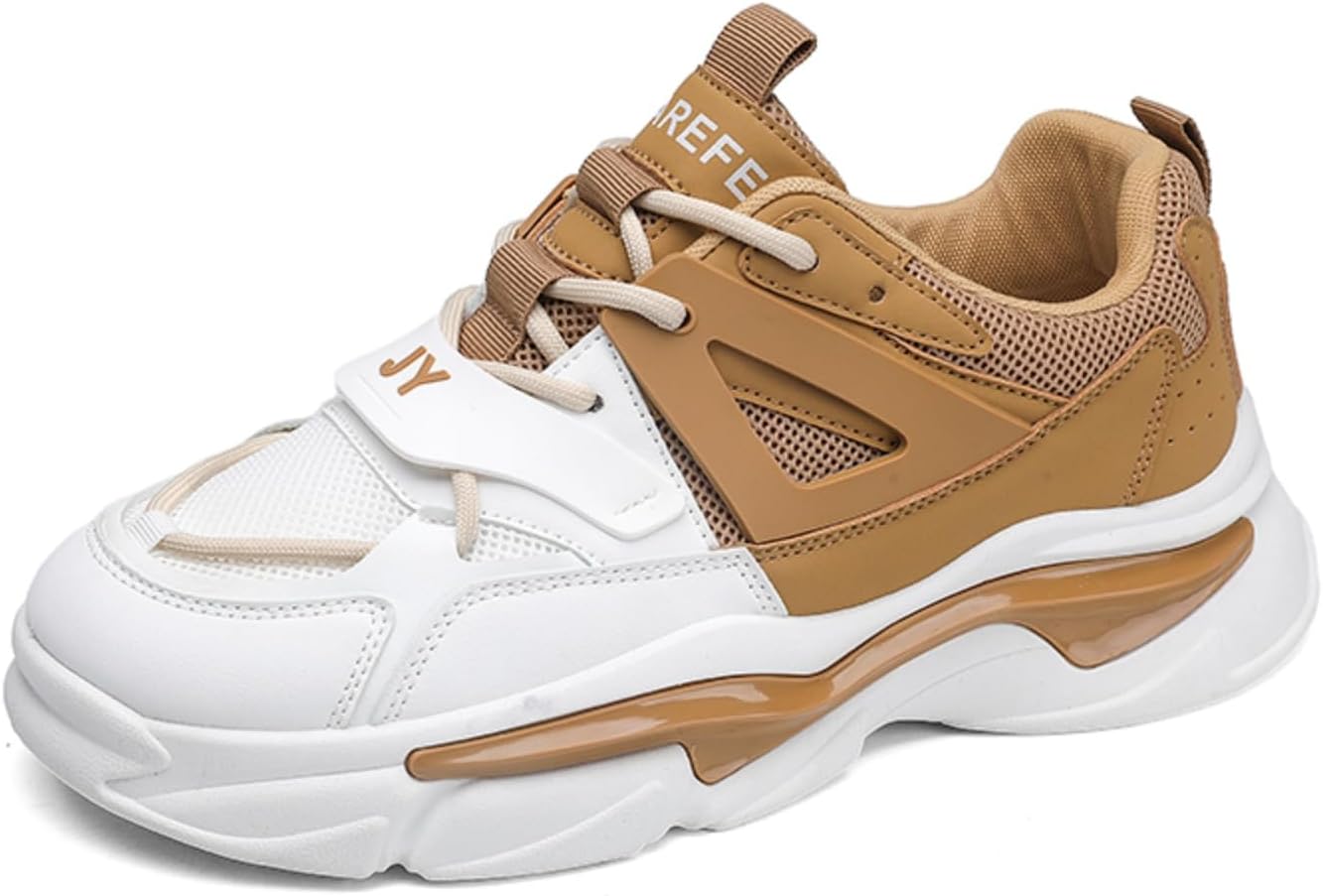 

Мужские стильные массивные кроссовки, модная городская обувь - идеально подходят для прогулок по улицам, встреч с друзьями на выходных и ежедневных поездок Aokisx, белый/хаки