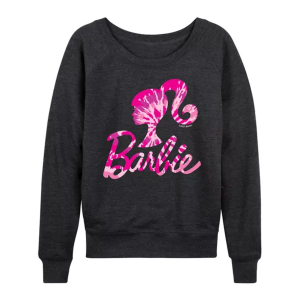 

Футболка с длинным рукавом и логотипом Barbie для полных Licensed Character, серый