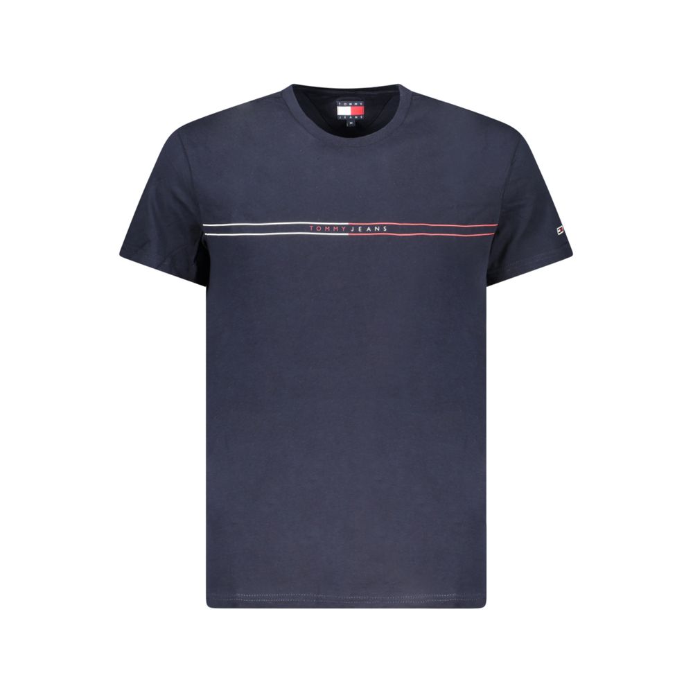 

Синяя хлопковая мужская футболка Tommy Hilfiger, Blue