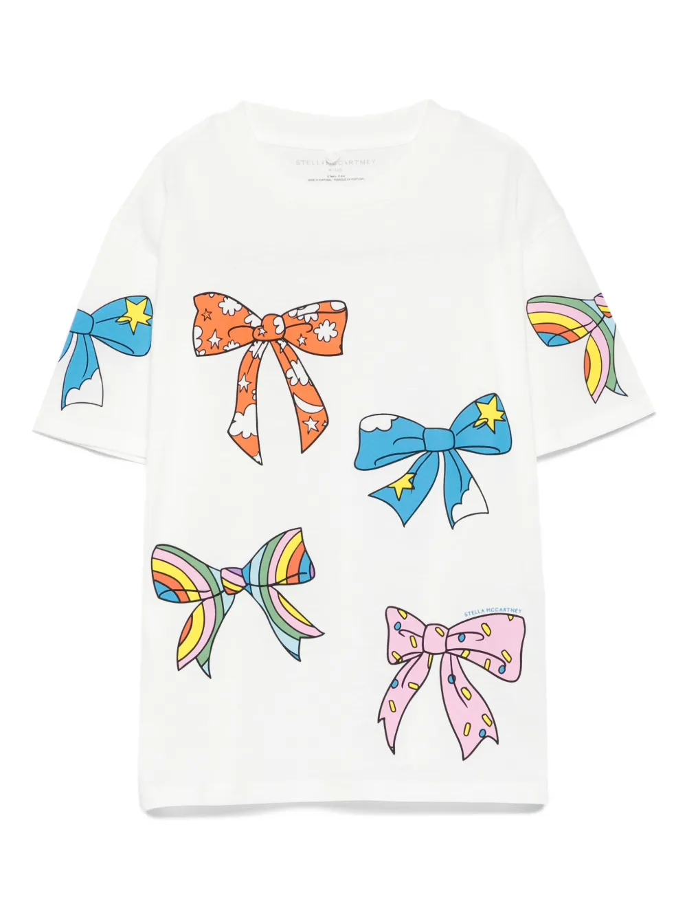 

Футболка с принтом Stella McCartney Kids, белый