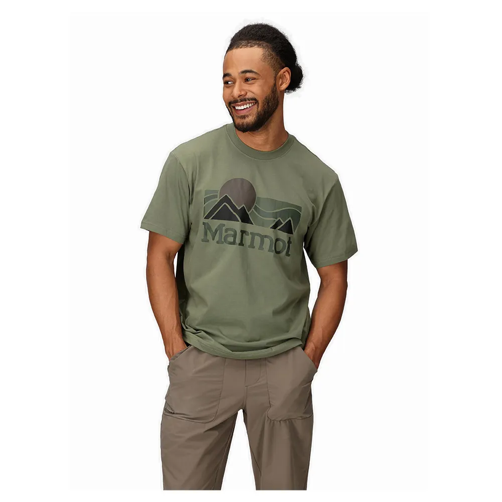 

Футболка с коротким рукавом Marmot Coastal, зеленый