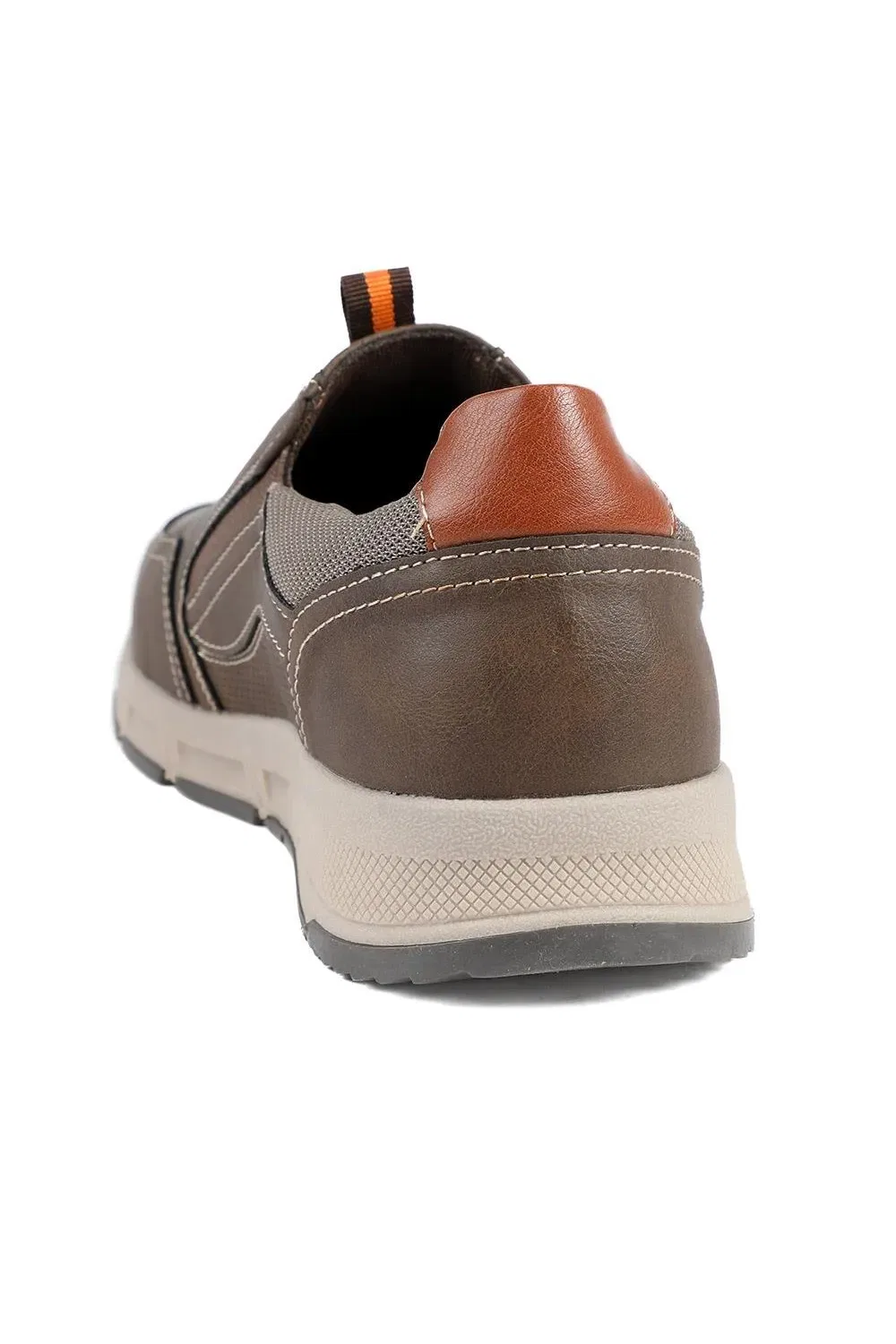 Повседневные туфли Slip On с широкой колодкой Pavers, темно-коричневый — фото 3