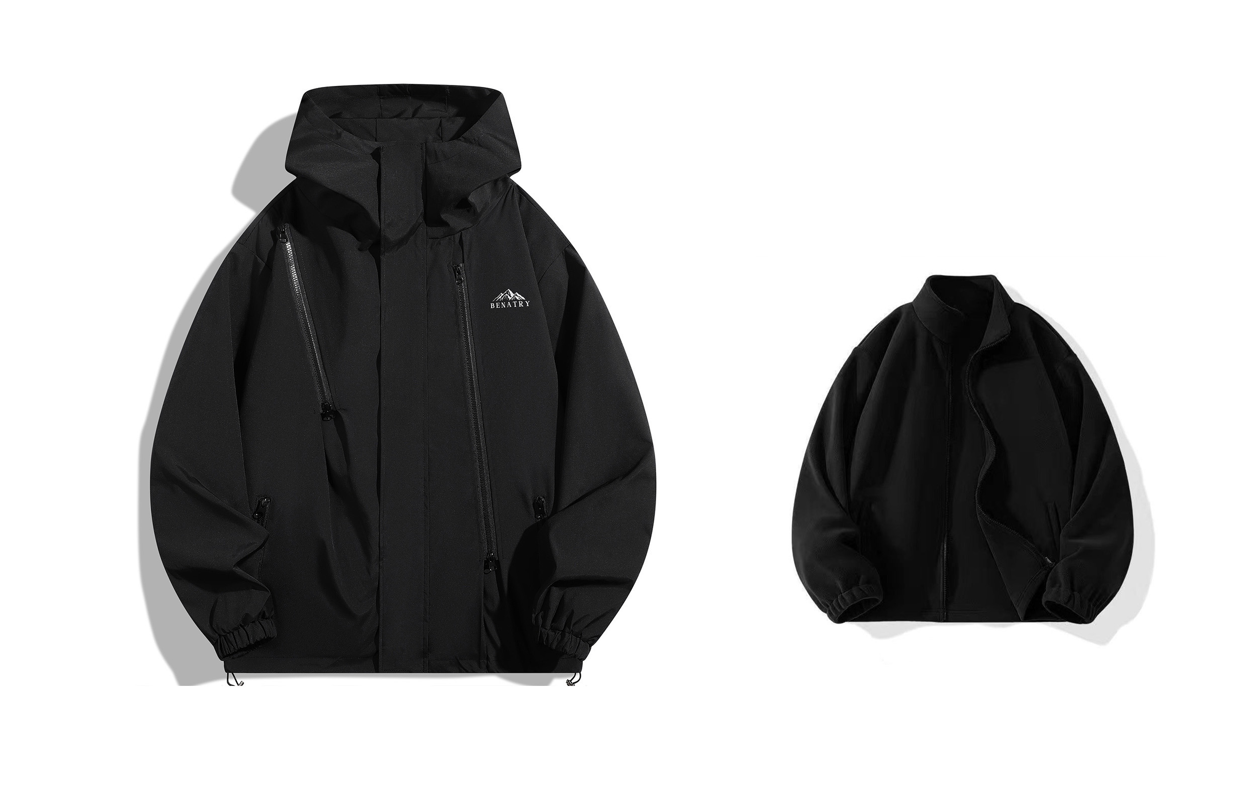 

BENATRY Куртка Unisex, Black (Includes Liner)