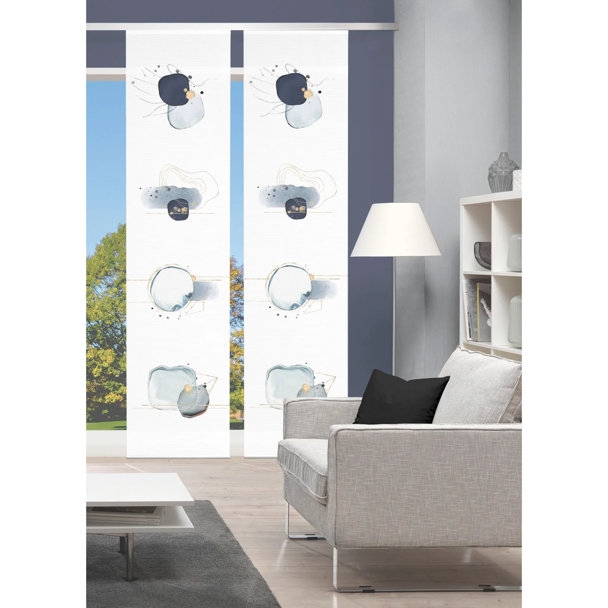 

Раздвижная штора Vision S «MANCHAS», (1 шт.), ЦИФРОВАЯ ПЕЧАТЬ, цвет blau