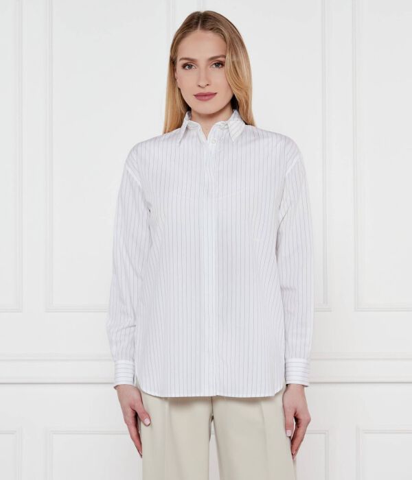 

Рубашка бридпорт 1 Relaxed fit Pinko, белый