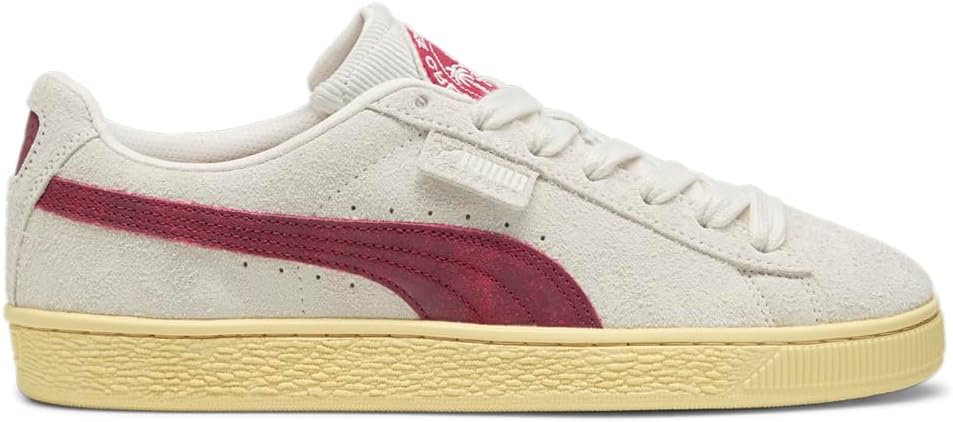 

Мужские кроссовки PUMA Suede R Palm Tree Crew с шнуровкой, повседневные - бежевые