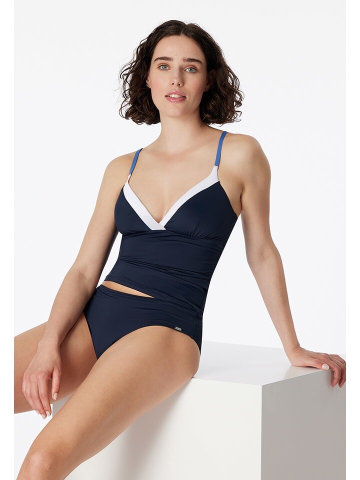 

Комплект бикини Schiesser Tankini, темно-синий