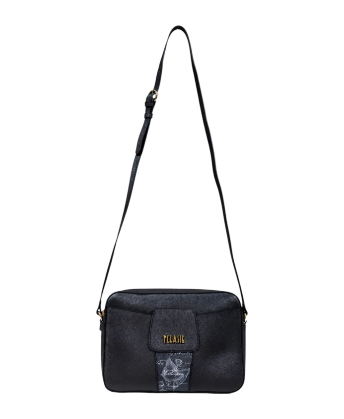 

Сумка через плечо с узором в виде открытки Alviero Martini 1A Classe, черный