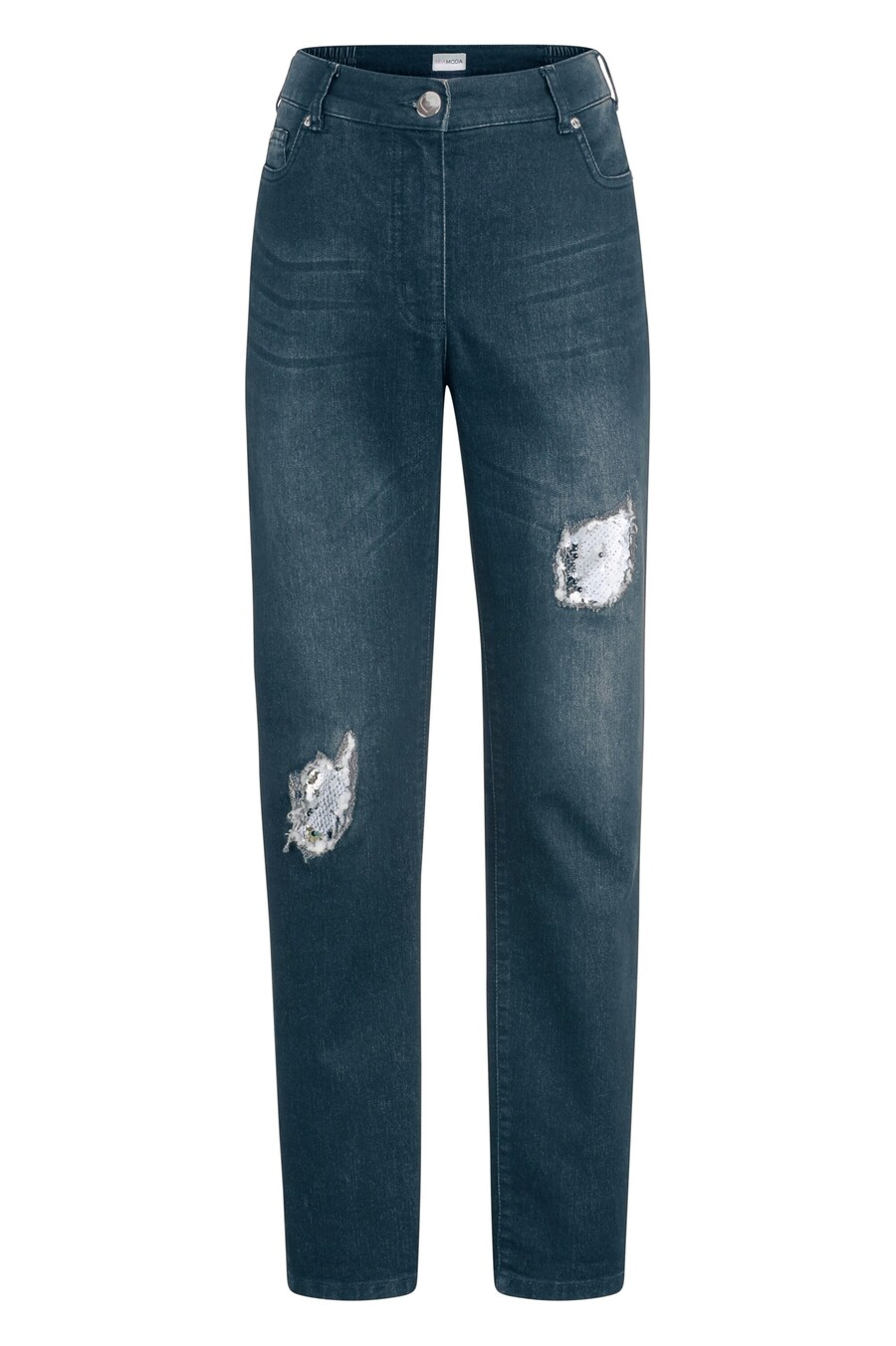 

Джинсы MIAMODA Slim fit Jeans, синий деним