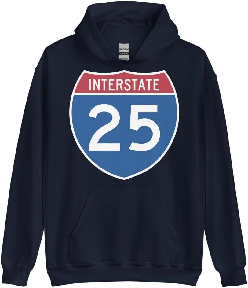 Толстовка Interstate 25 Generic, темно-синий