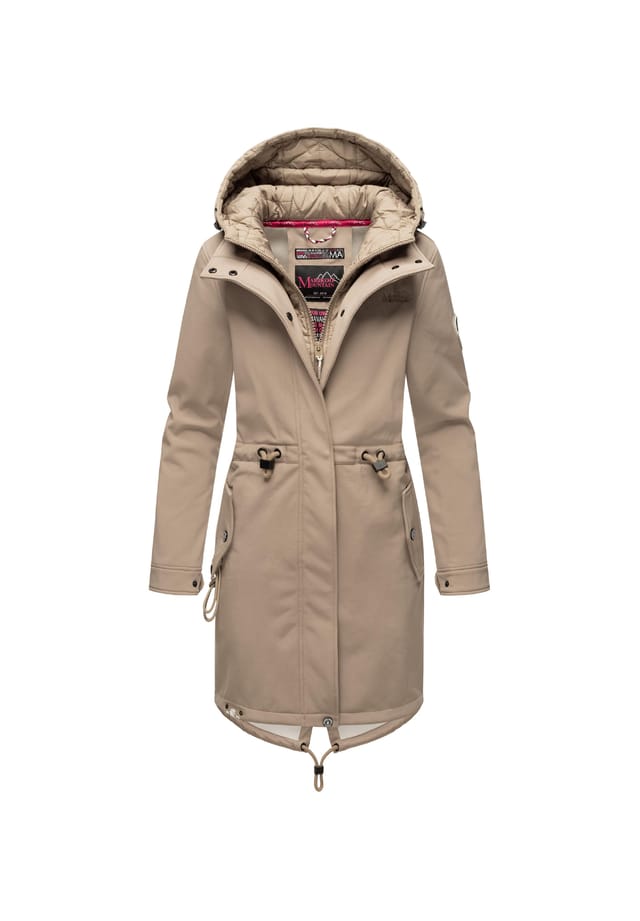 

Пальто Softshell крепление presanella Marikoo, коричневый