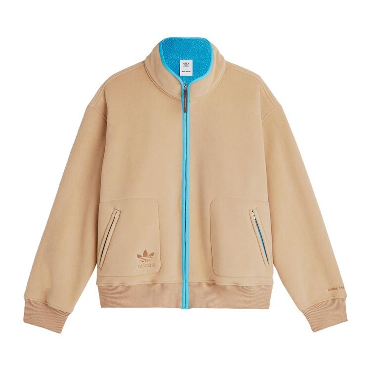 

Куртка adidas x Wales Bonner Fleece Jacket Cardboard, желто-коричневый