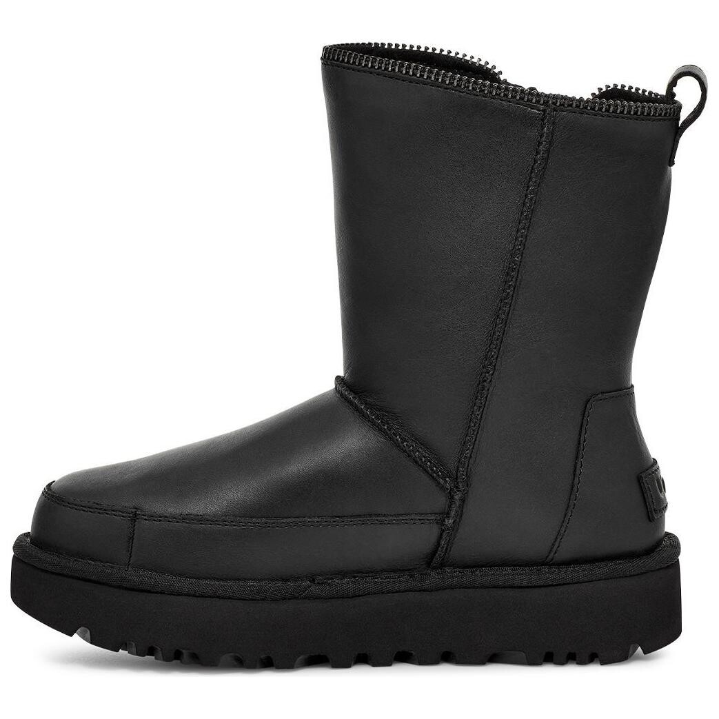 Ботинки байкерские UGG, черный