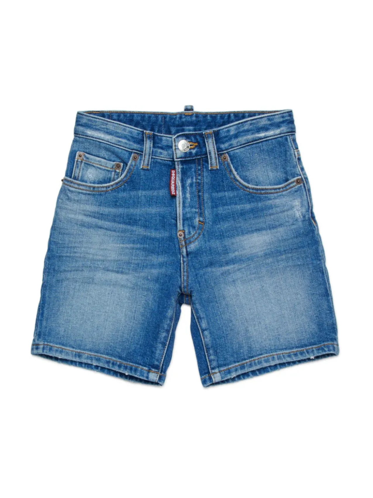 

DSQUARED2 KIDS джинсовые шорты, синий