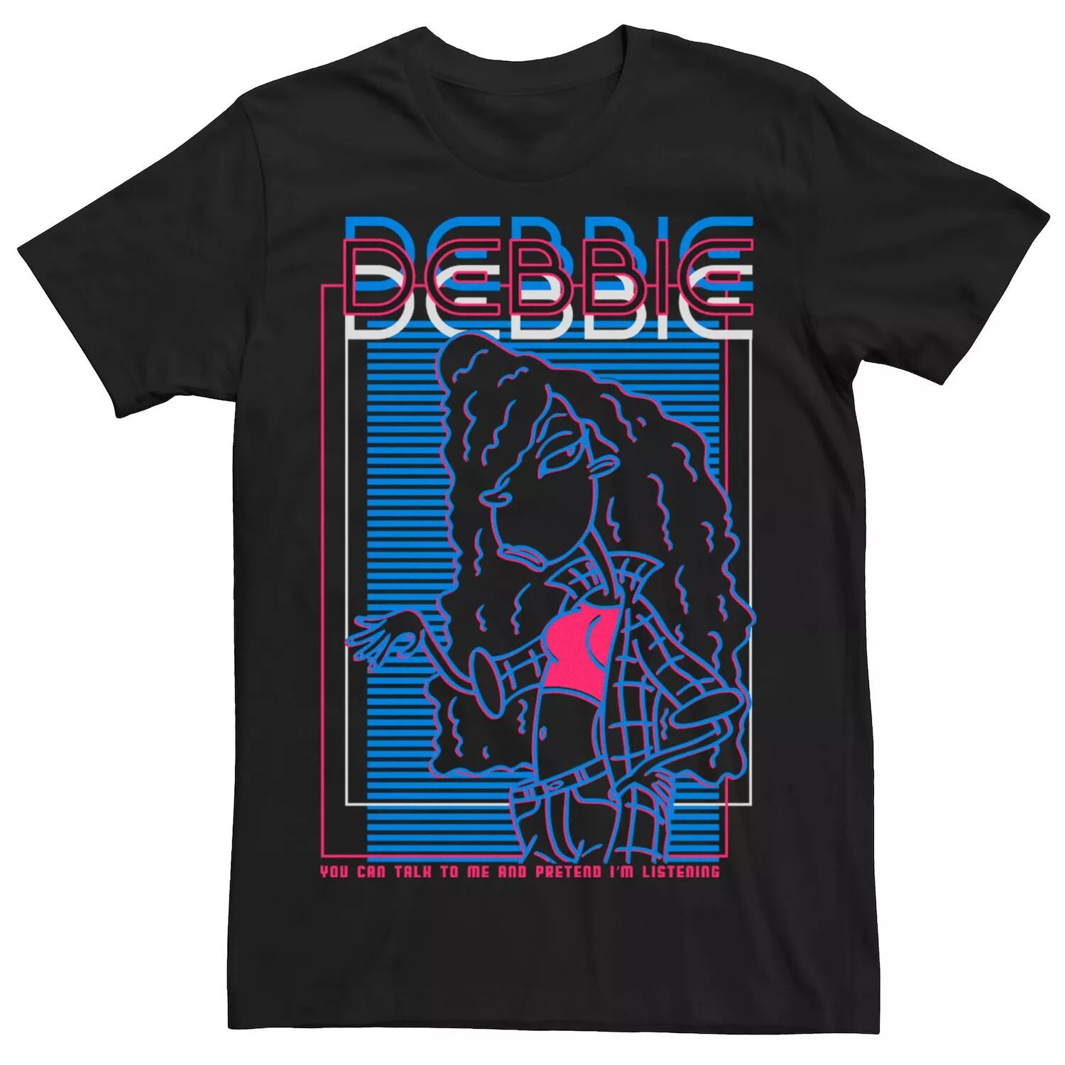 

Мужская футболка The Wild Thornberrys Debbie Neon Pop Licensed Character