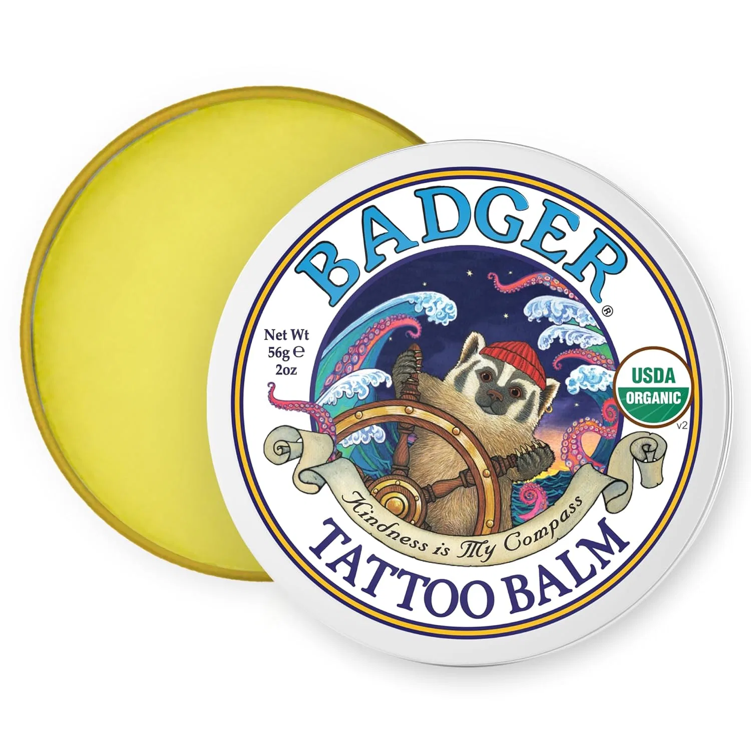 Сыворотка Badger — Бальзам для татуировок «Tattoo Balm» от, 56 г