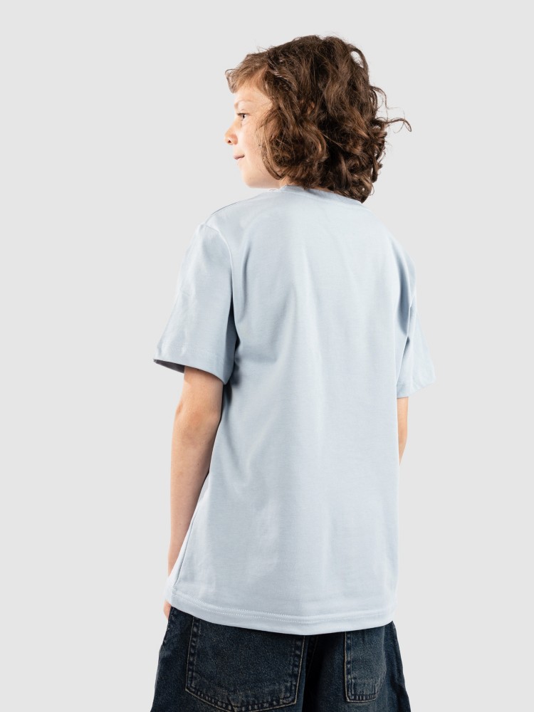 Футболка Blue Tomato Mini Logo Centered Kids T-Shirt, skyway — фото 2