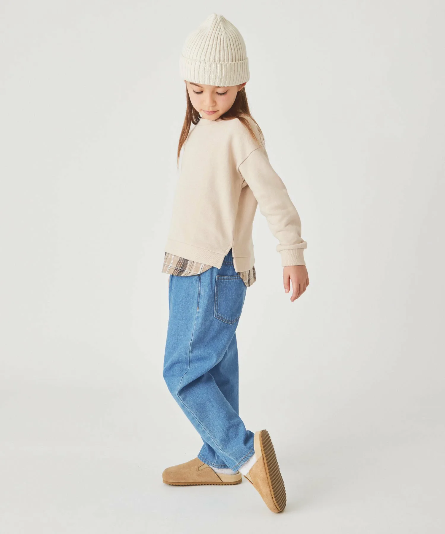 Дизайнерская толстовка с асимметричным низом Ever Closet, Moon Gray — фото 2