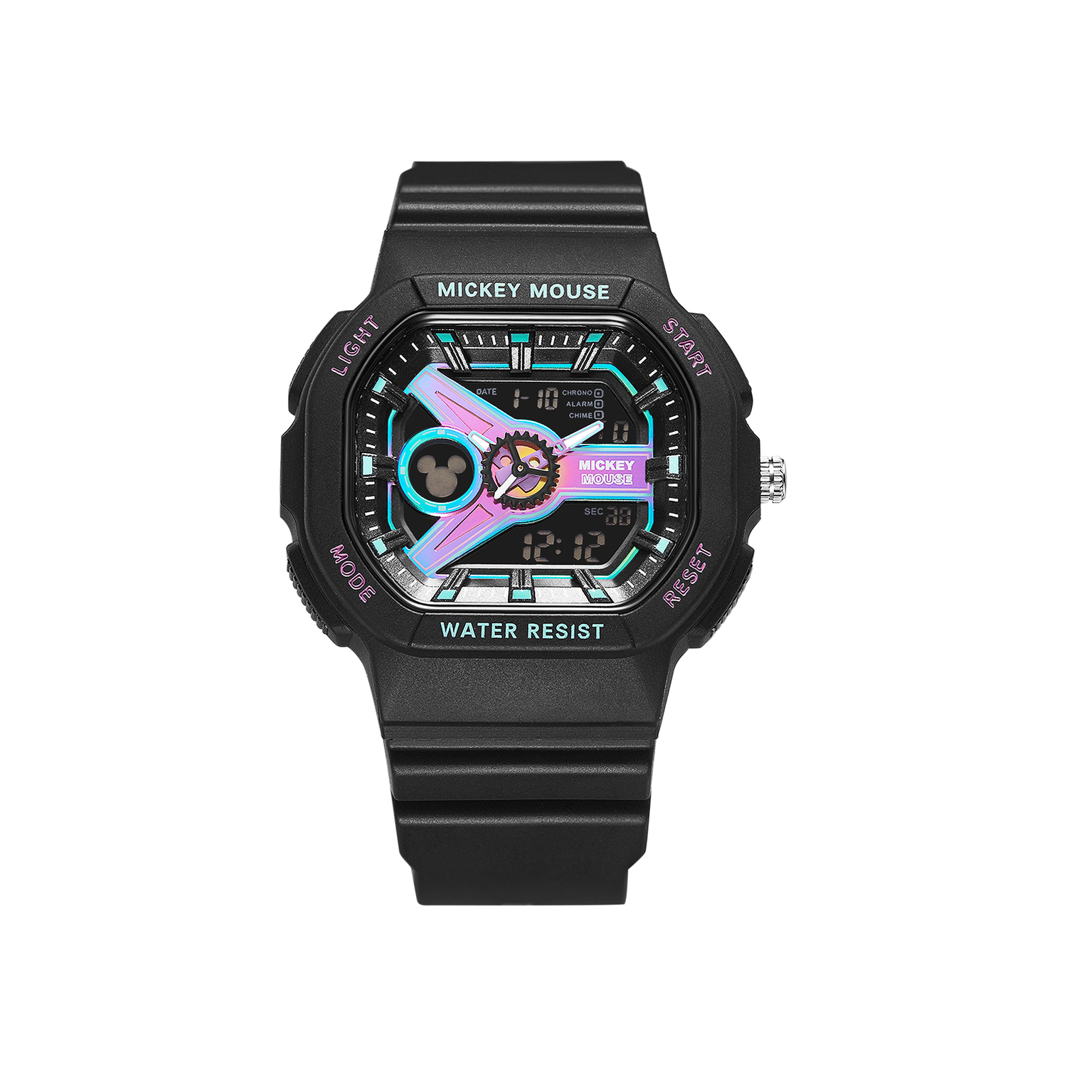

Disney Часы Electronic Movement Watch Women's Watch Black Dial, Disney Limited-Blackberry Pink