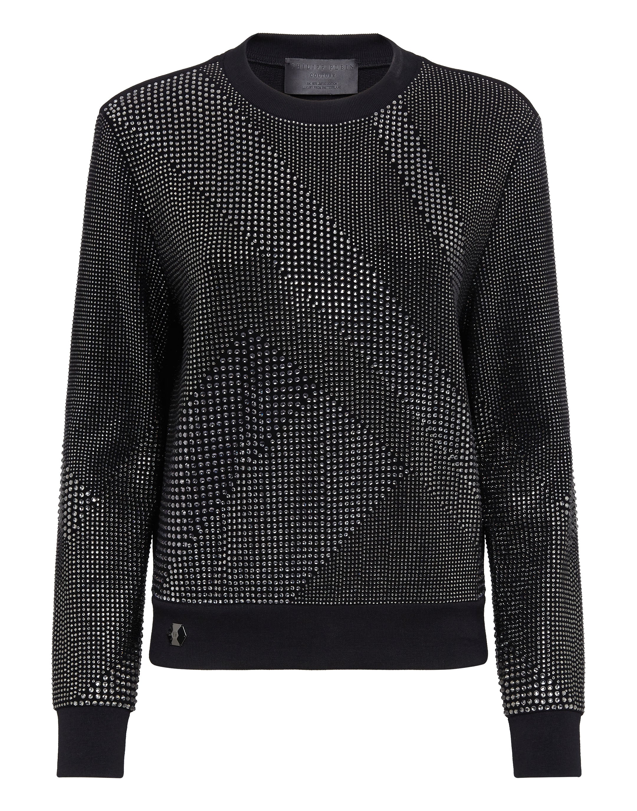 

Толстовка LS Full Crystal PHILIPP PLEIN, черный