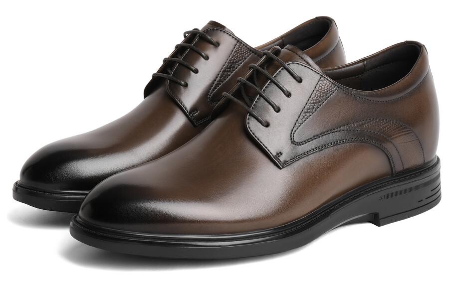 Туфли BELLE Dress Shoes Men Low-Top, коричневый — фото 4