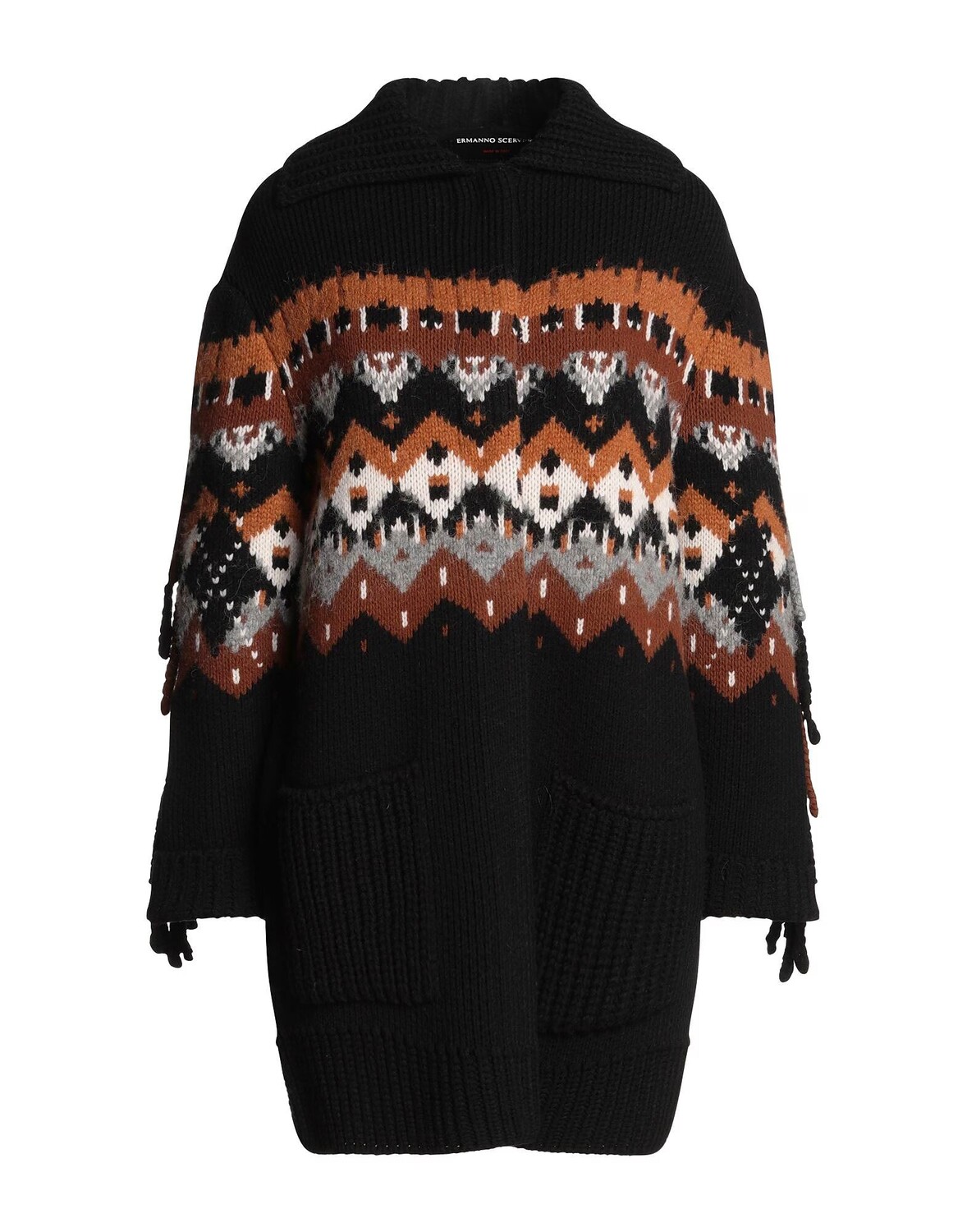 

Пальто Ermanno Scervino, черный