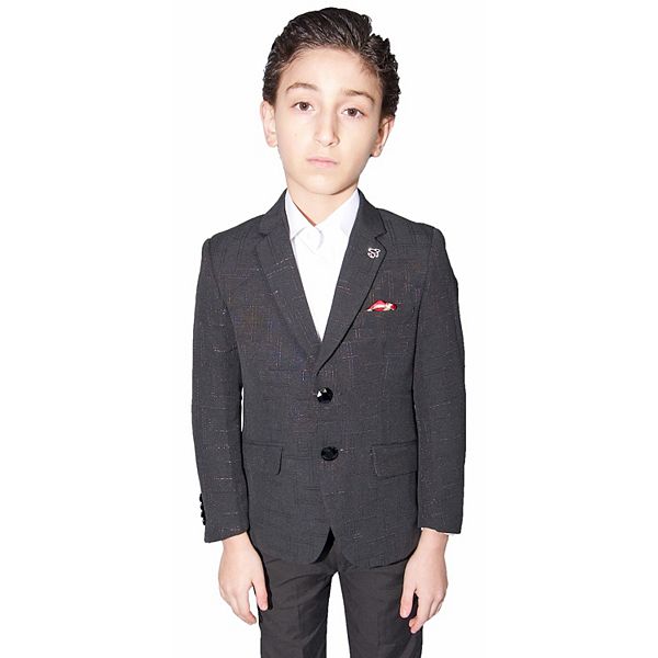 

Блейзер для мальчиков slim fit windowpane Elie Balleh