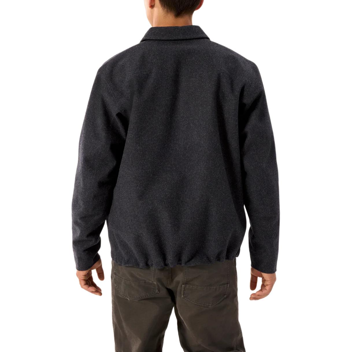 Arcteryx Пальто из бархата SAWYER для мужчин, Black Gray/Black Heather — фото 3