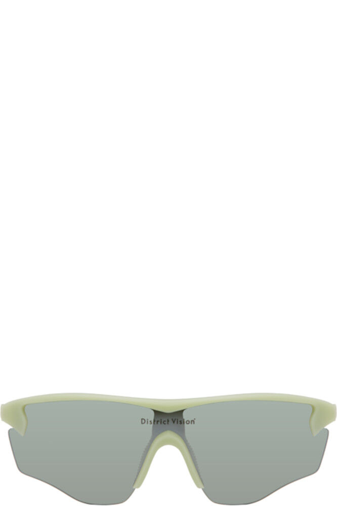 

Зеленые солнцезащитные очки Junya Racer District Vision