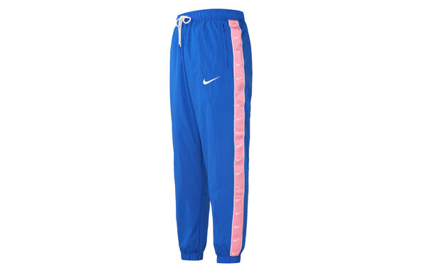 Спортивные брюки как m nsw swoosh брюки сбоку спортивные длинные брюки Nike, синий — фото 2