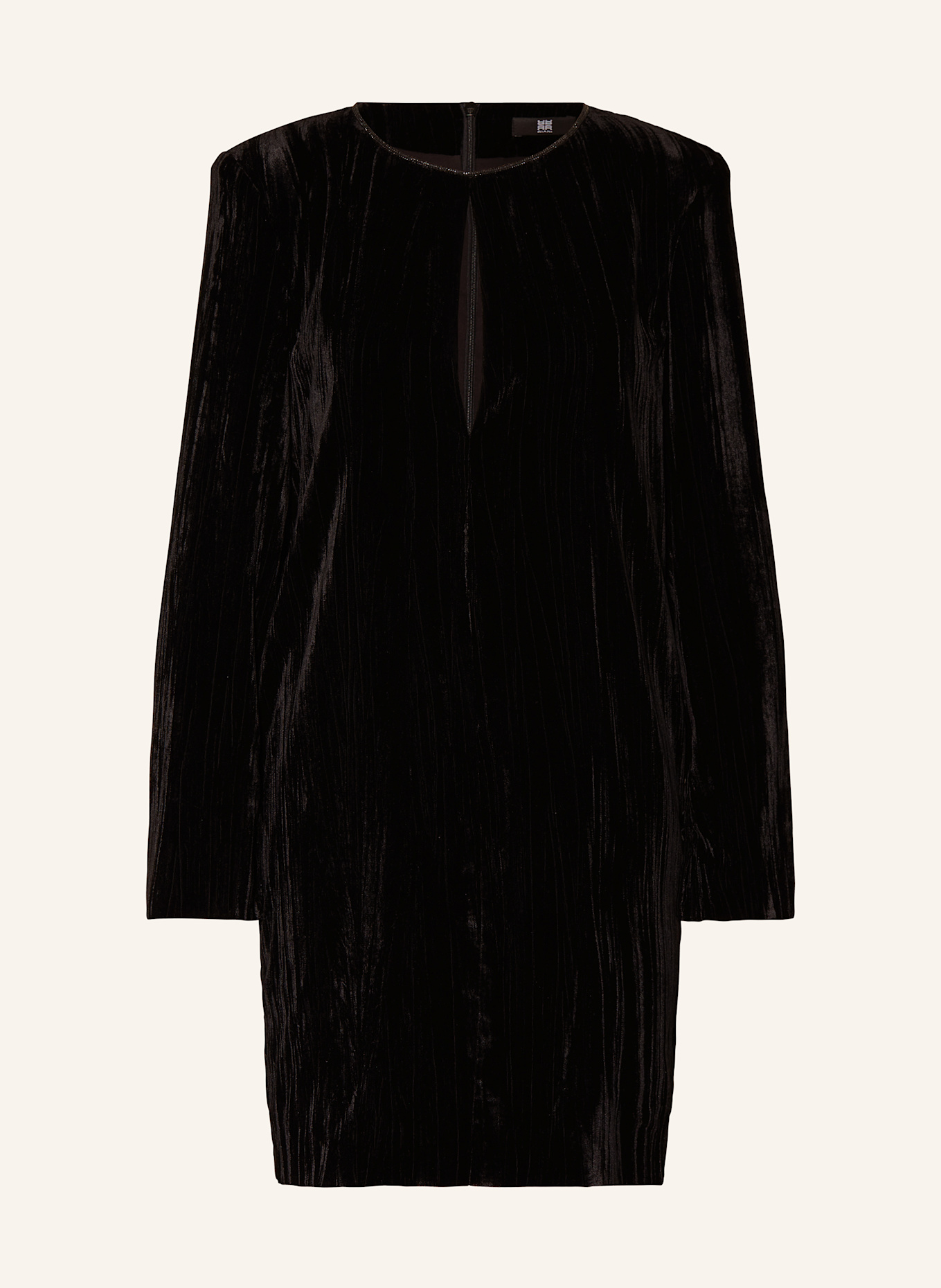 

Бархатное платье с драгоценными камнями Riani, черный