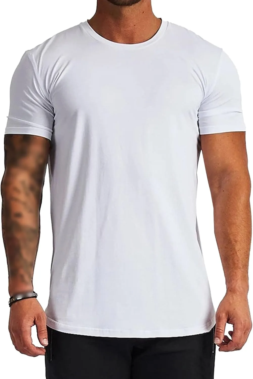 Мужская футболка Essential Slim Fit с влагоотводящим эффектом