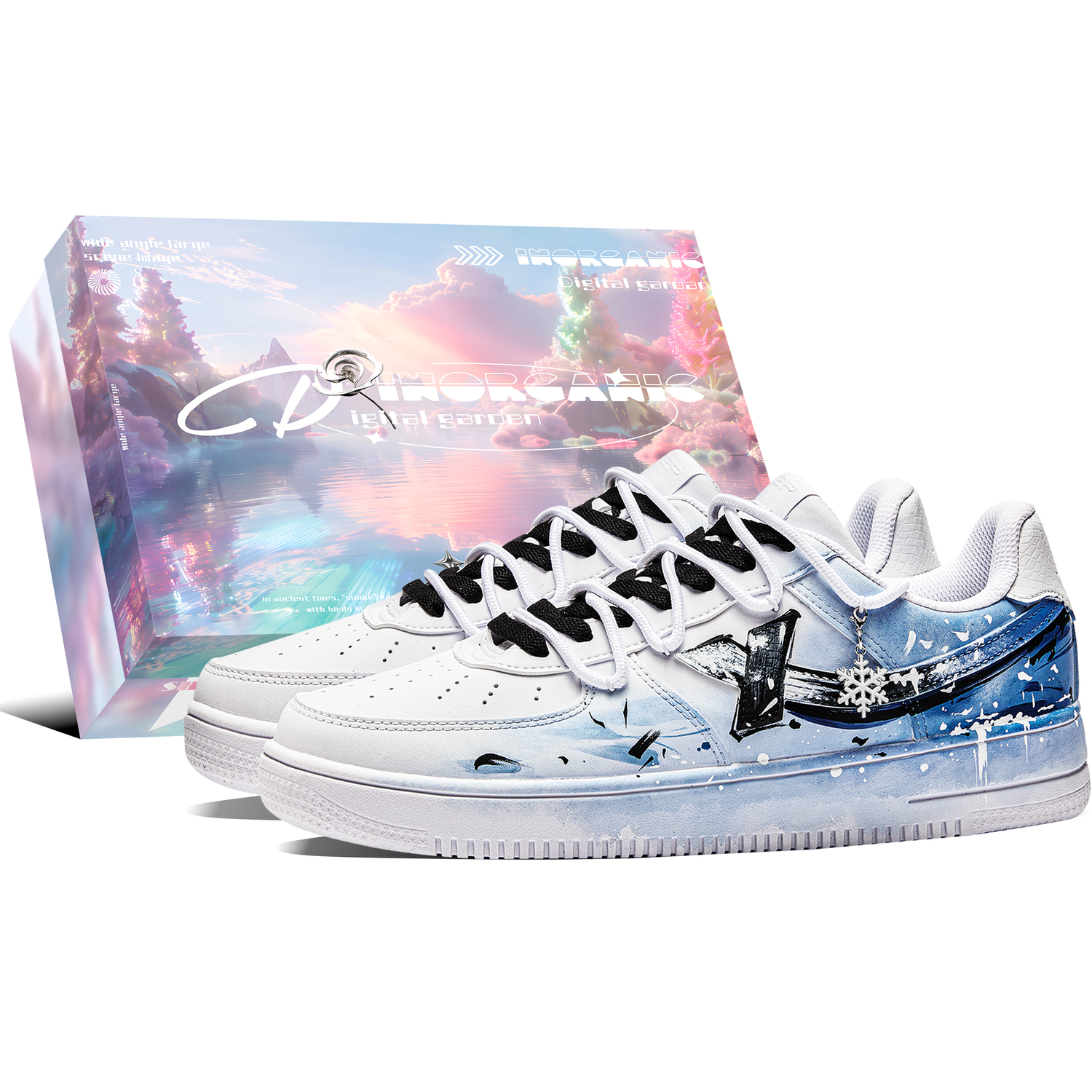 

XTEP Кроссовки для скейтбординга Air Force One с противоскользящей подошвой и износостойким покрытием, мужские, синий черный