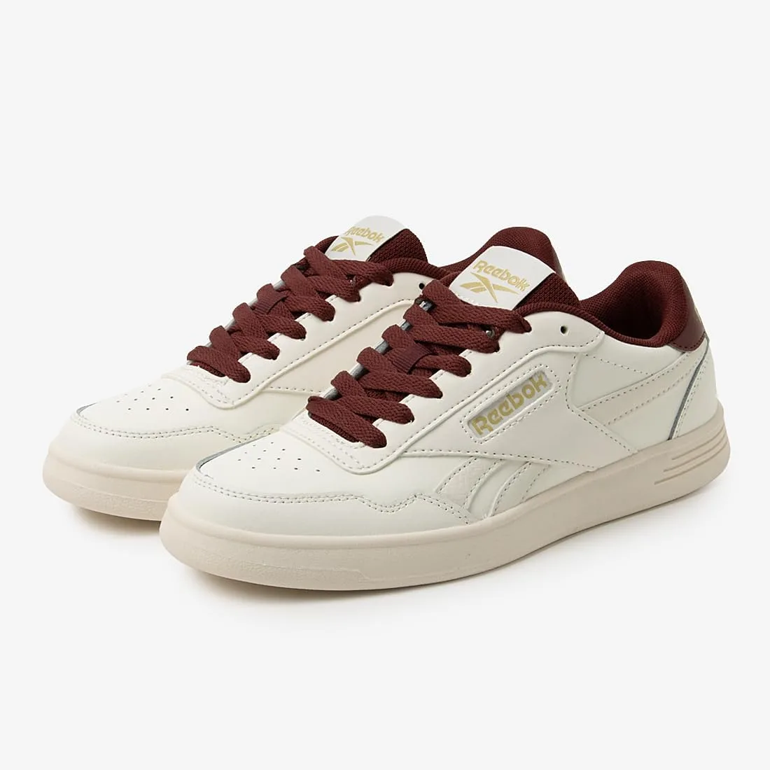 Кроссовки Reebok унисекс Reebok Court Advance, золотой/бордовый — фото 3