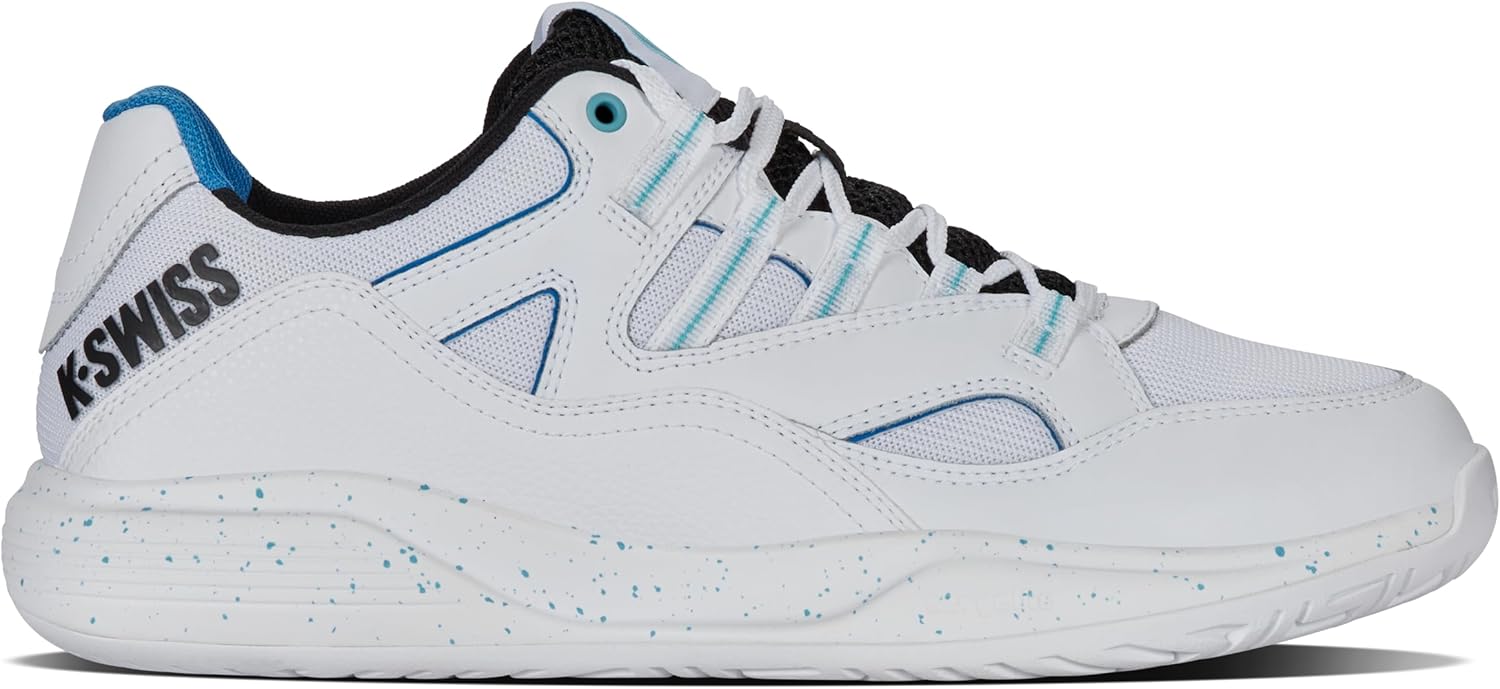 

Мужские кроссовки для пиклбола K-Swiss Tura Team, белый/черный/синий/ярко-синий