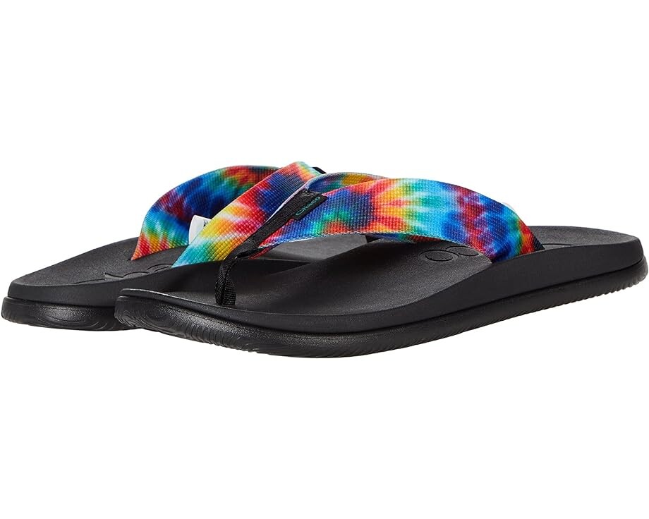 

Сандалии Chaco Chillos Flip, цвет Dark Tie-Dye