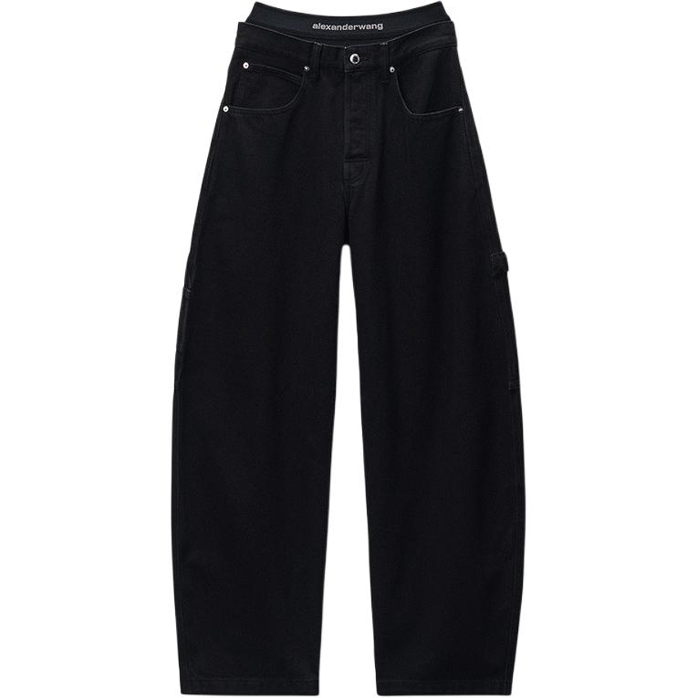 

Alexander Wang Черные джинсы с пятью карманами