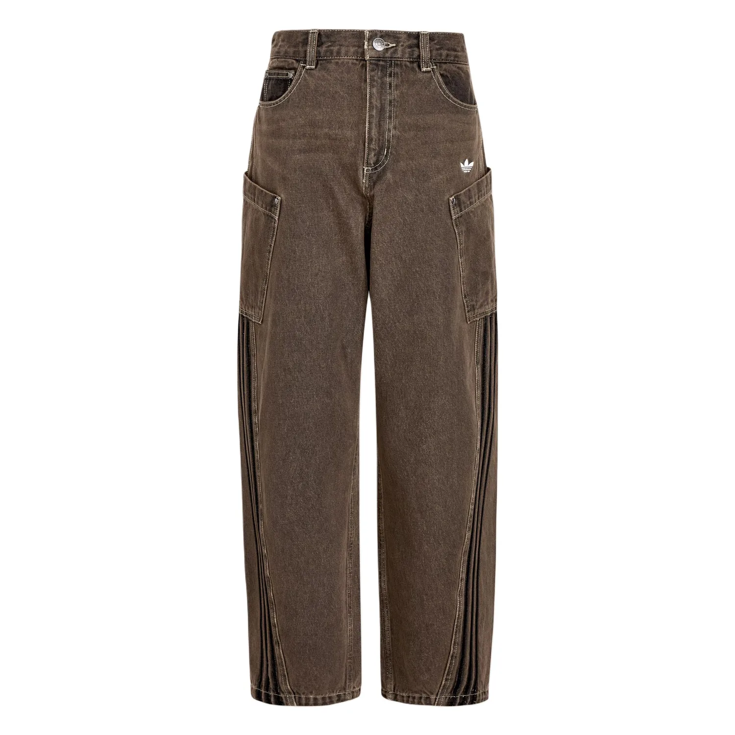Джинсы женские Adidas Originals, Rock Gray Brown