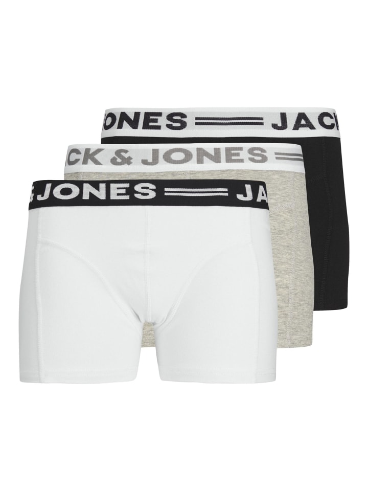 

Боксеры JACK & JONES Junior, светло-серый меланж