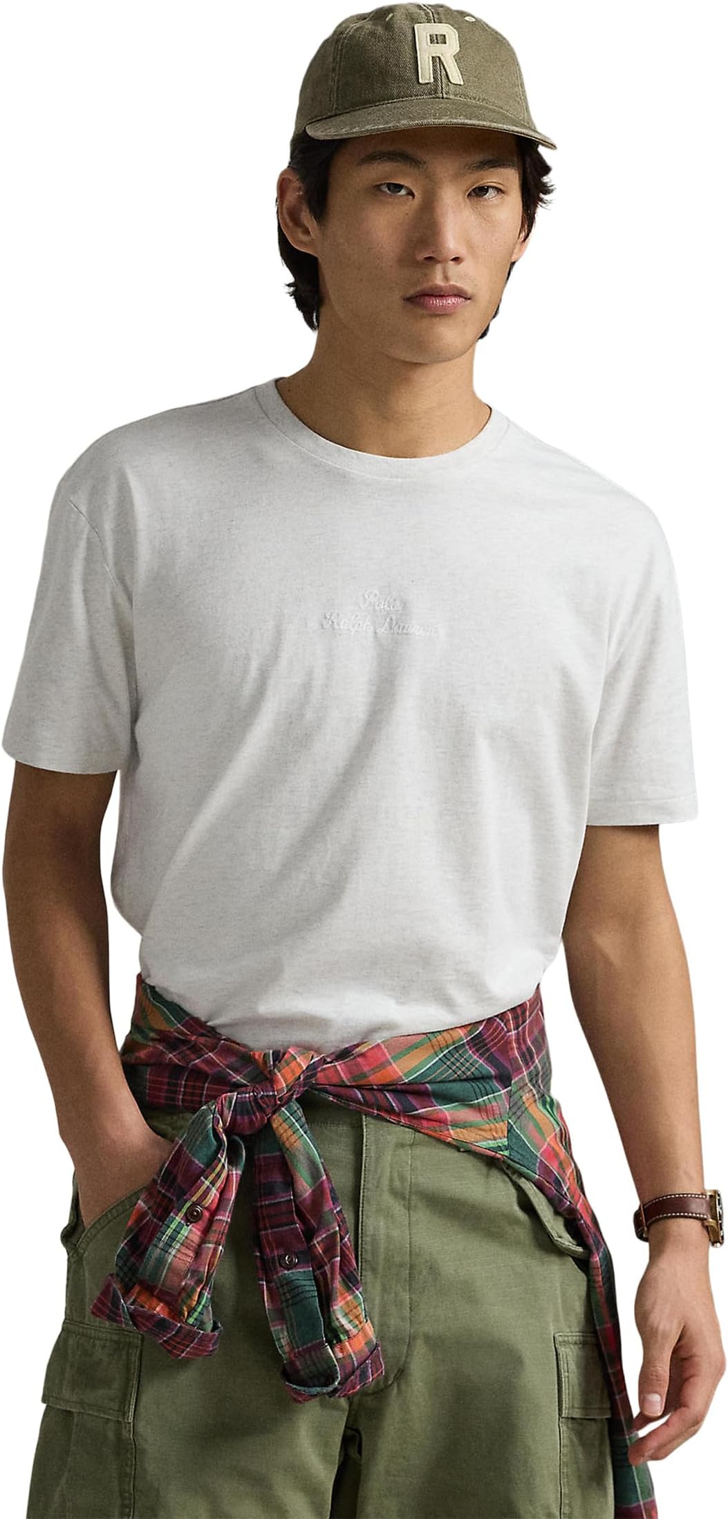 

Футболка Polo Ralph Lauren Classic Fit Logo Jersey T-Shirt, цвет Soho Heather