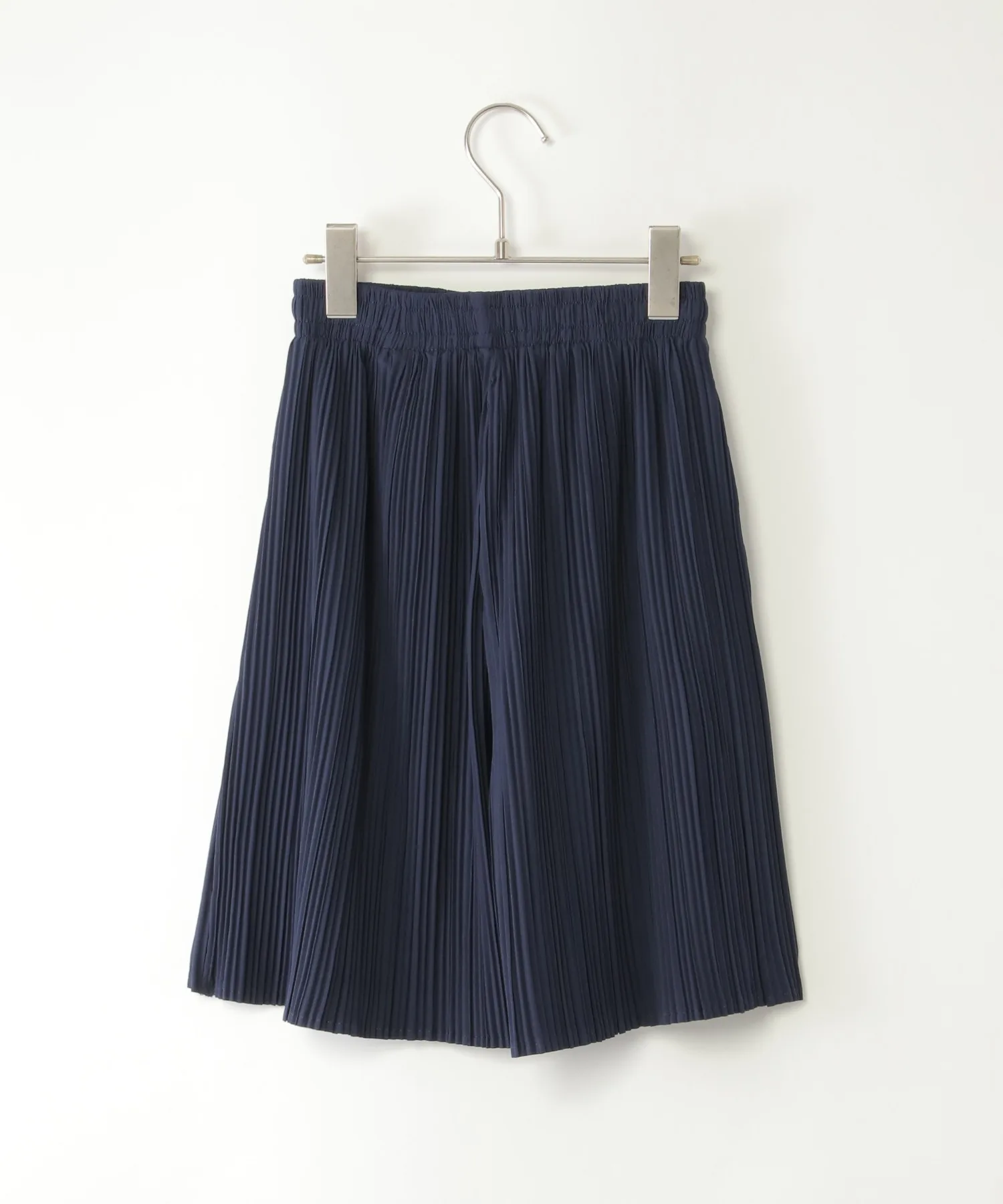 Детские штаны с плиссировкой ikka Saratto Pleats Gaucho темно-синие — фото 3