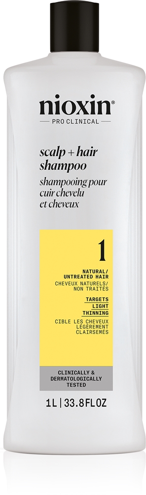 

Шампунь System 1 против выпадения волос Nioxin, 1000 мл