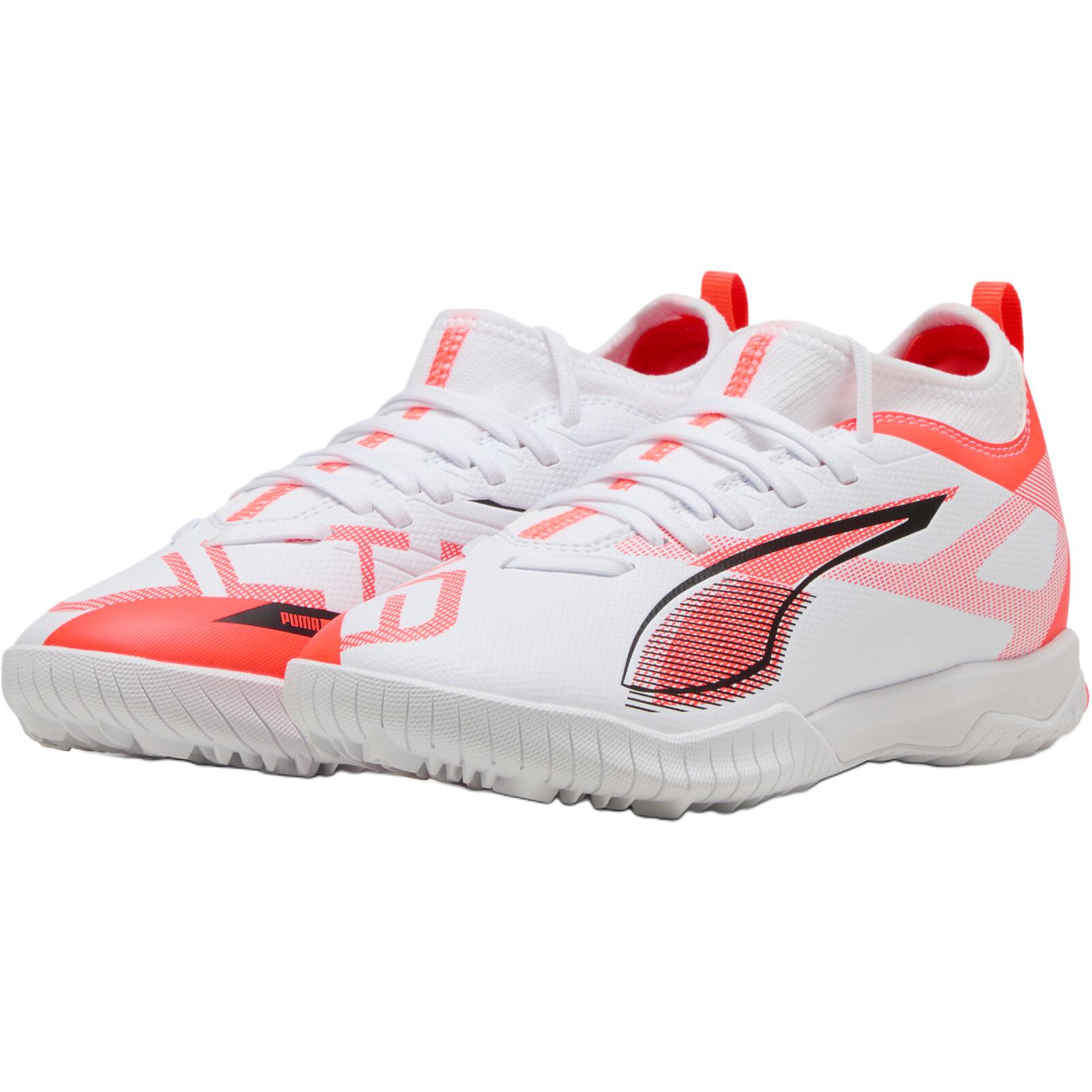 PUMA Ультра 5 матч лоу топ детские футбольные бутсы white kids — фото 4