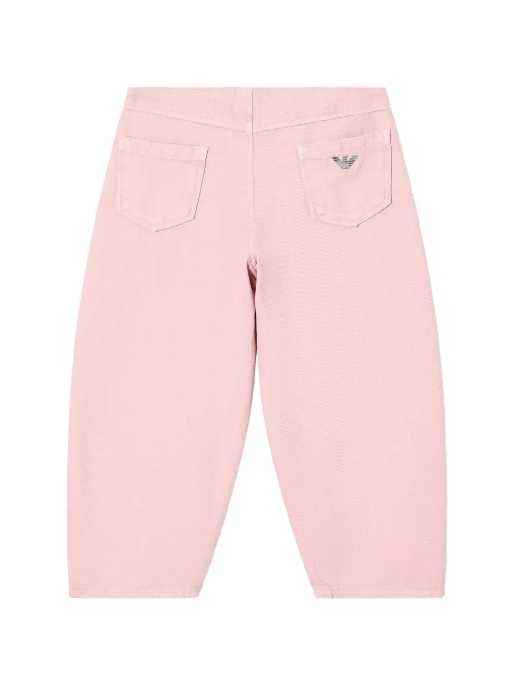 Брюки с пятью карманами Emporio Armani Kids, розовый — фото 2