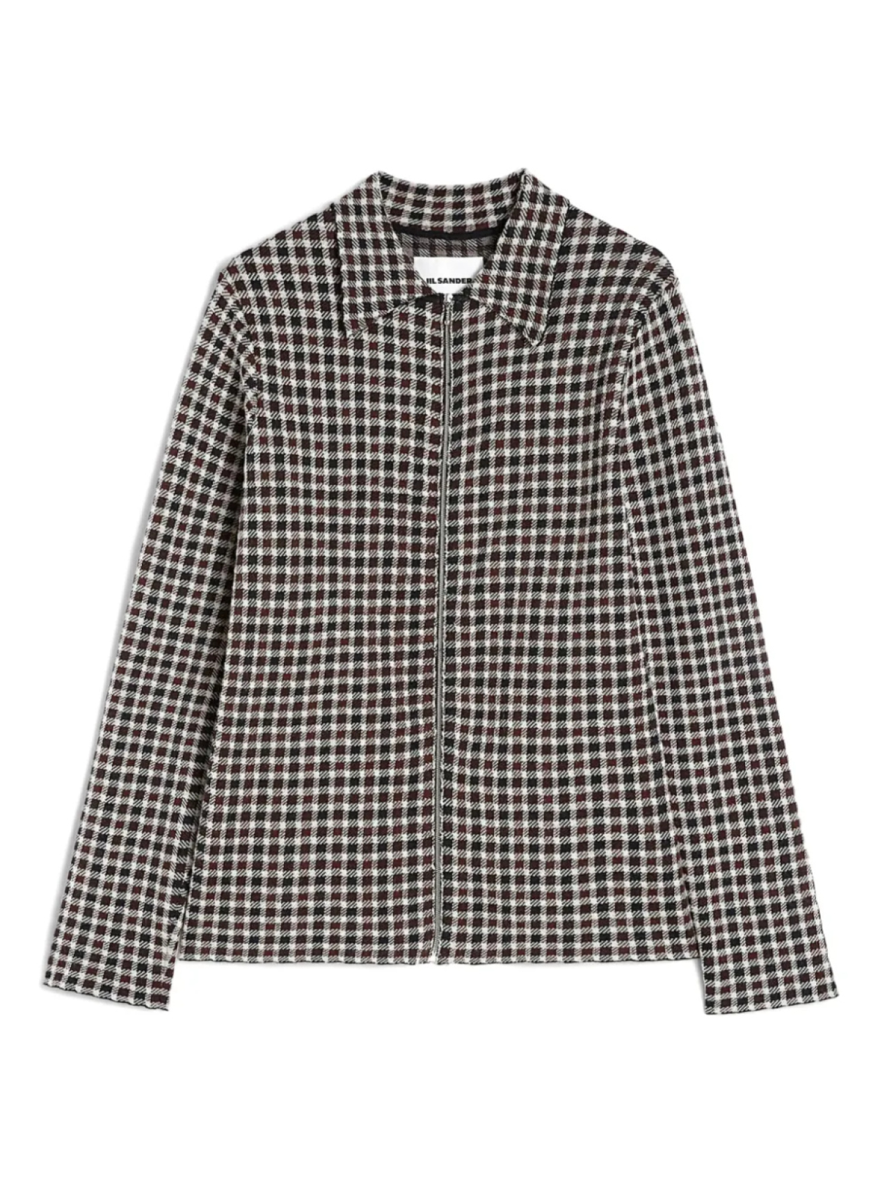 

Jil Sander клетчатая рубашка, черный