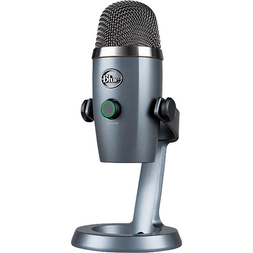 

USB-конденсаторный микрофон Blue Yeti Nano с несколькими узорами (ярко-синий)