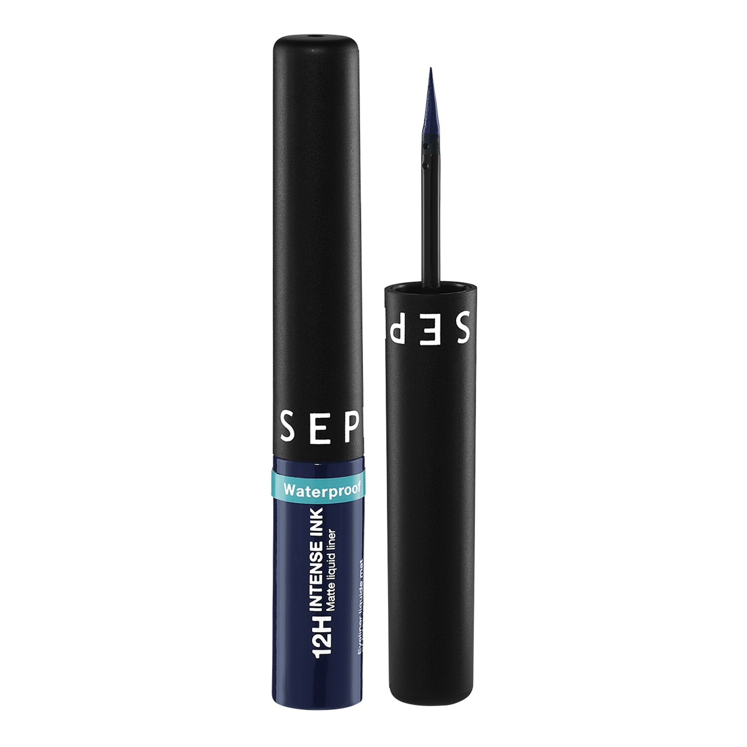 

Матовая жидкая подводка для глаз Intense Ink Sephora Collection, 04 Dark navy (2,8 ml)