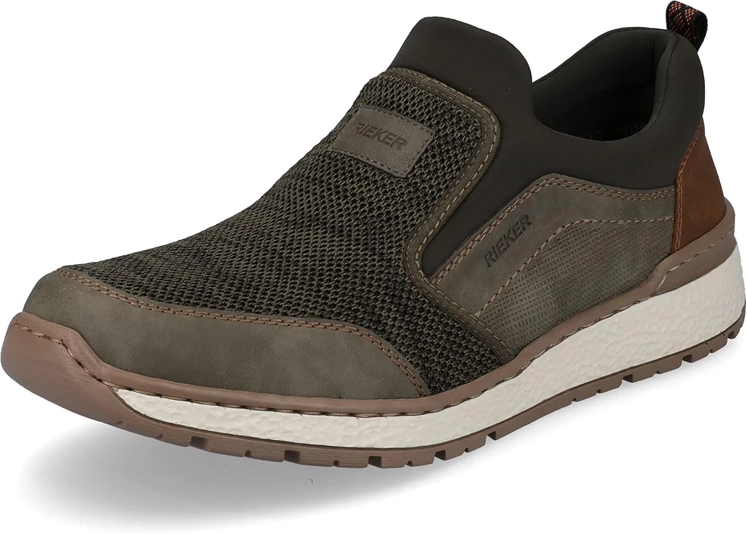 Кроссовки мужские Rieker Loafer, зеленый